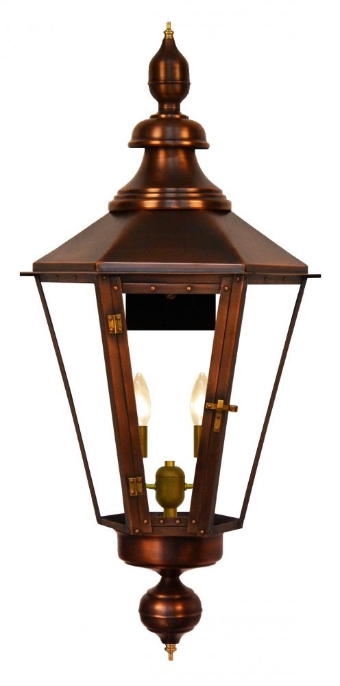 CopperSmith Eslava Street 62 Inch Electric Lantern in Antique Copper
