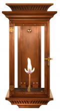 The Coppersmith AP31G - The CopperSmith Biltmore Collection Approach 32" Tall Copper Gas Wall Mount Outdoor Light Lanter