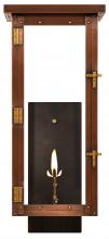The Coppersmith MO29G - The CopperSmith Moneo 30" Tall Copper Gas Wall Mount Outdoor Light Lantern Sconce