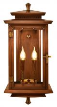 The Coppersmith TR31E - The CopperSmith Biltmore Collection Traveler 31" Tall Copper Electric Wall Mount Outdoor LT Lant