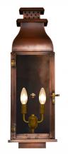 The Coppersmith WS23E - The CopperSmith Water Street 23" Tall Copper Electric Wall Mount Outdoor Light Lantern Sconce
