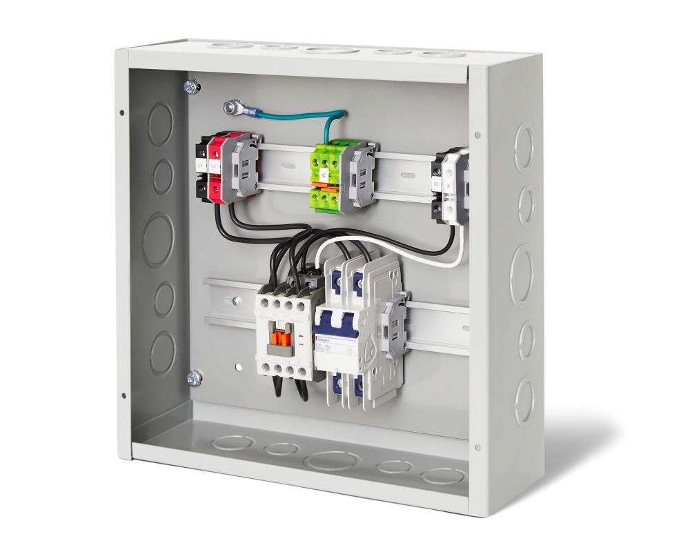 CP-6000-1X-32B Single Contactor Panel w/Timer Built with 32 Amp Breaker