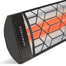 Infratech 19-1005-BL2-d - Craftsman Motif Upgrade kit black 61" heater dual element