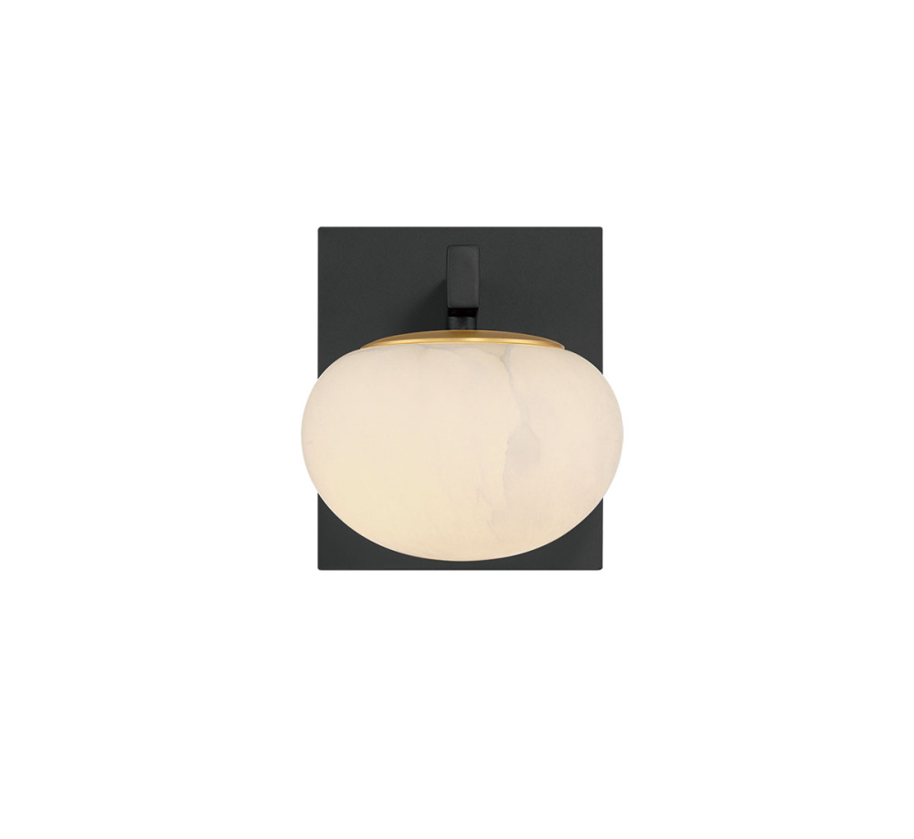 Calcolo 1 Light LED Wall Mount Matte Black
