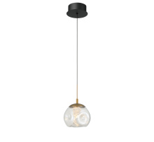 Lib & Co. US 12438-02 - Camerino 1 Light LED Pendant Matte Black