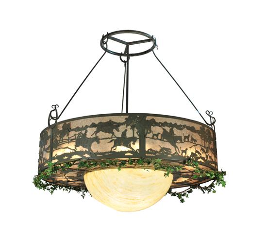 72" Wide Fox Run Inverted Pendant