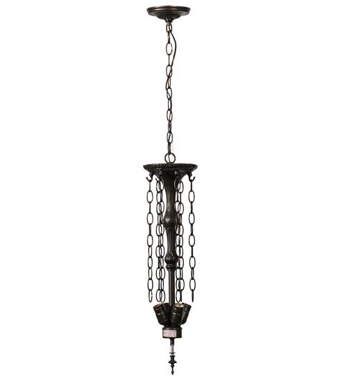 20" Wide Capri 4 LT Inverted Pendant Hardware