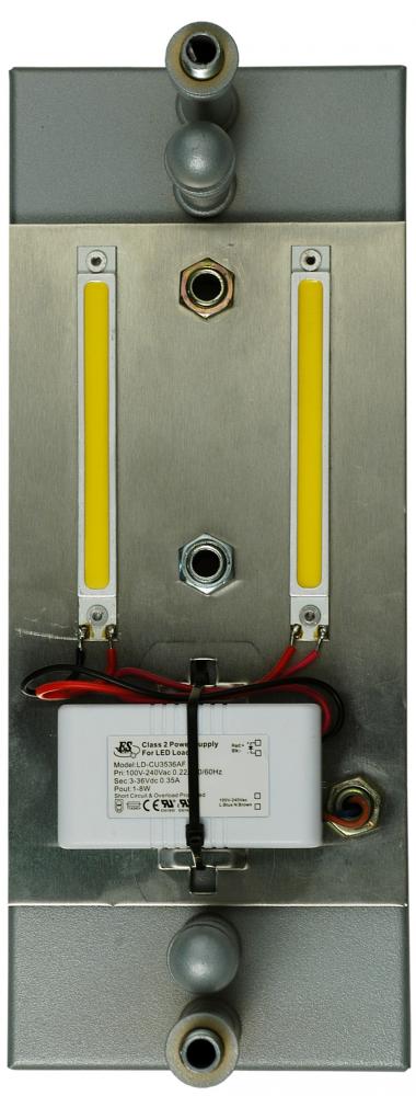 4" Wide Metro Wall Sconce Hardware