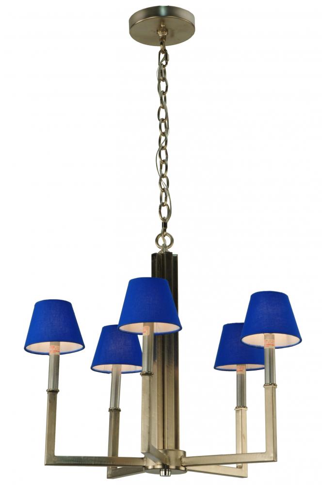 24" Wide Rula 5 Light Chandelier