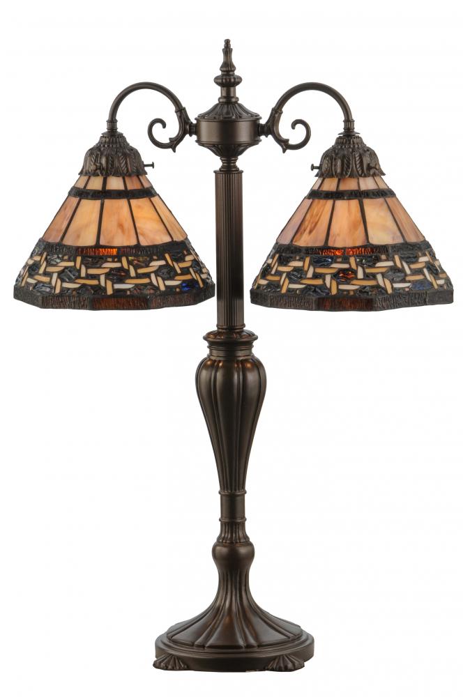 28" High Ilona 2 Light Table Lamp