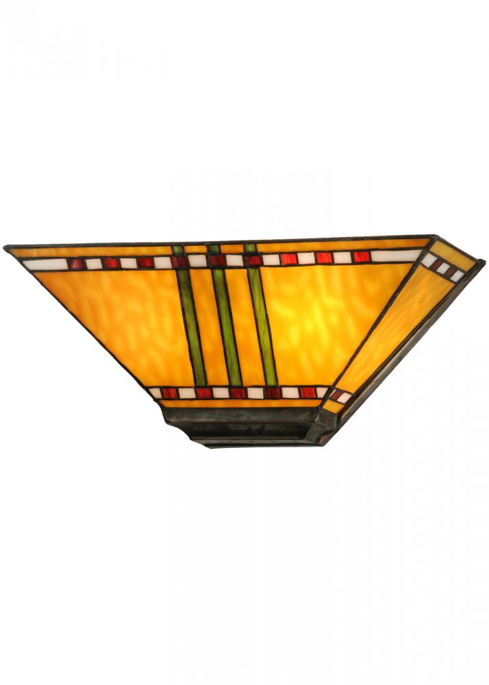 16" Wide Prairie Corn Wall Sconce