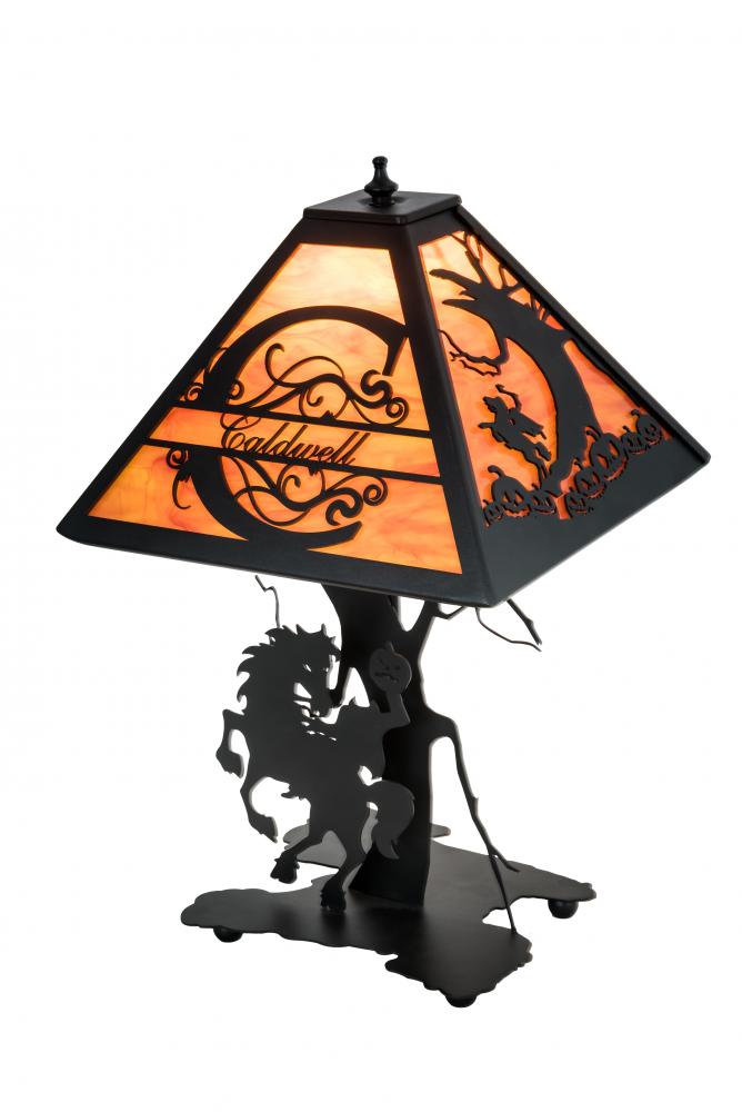 24" High Personalized Headless Horseman Table Lamp