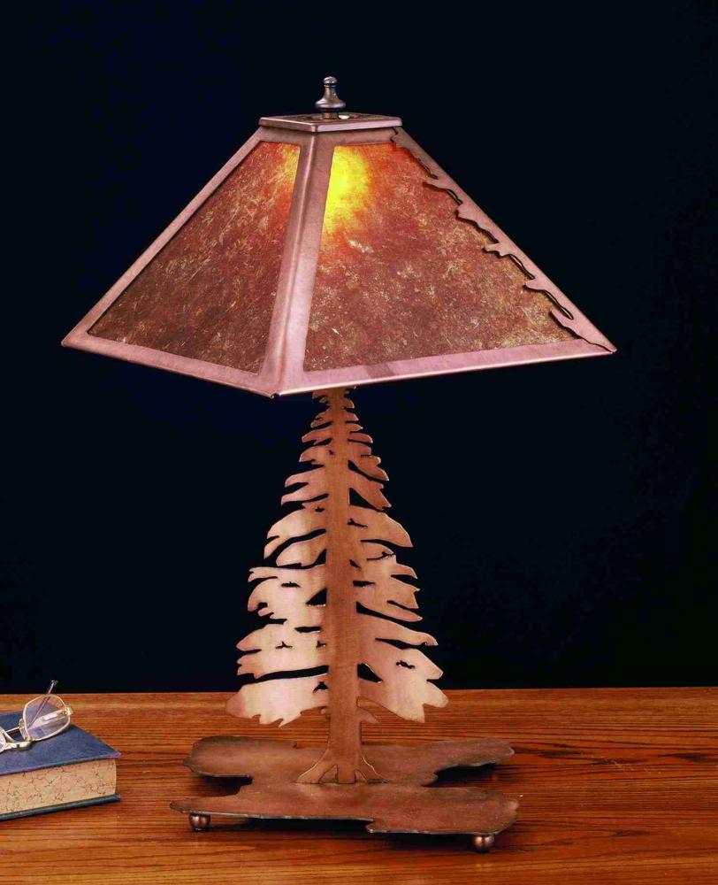 21" High Tall Pines Table Lamp