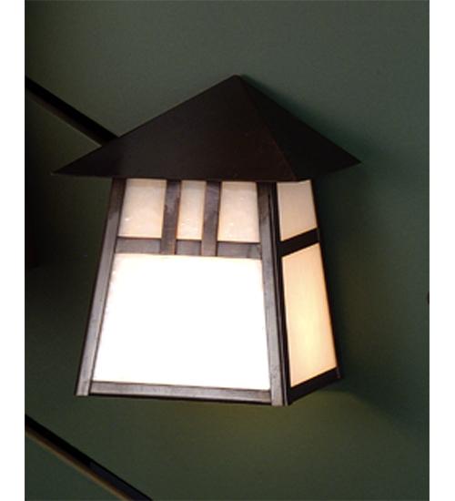 6.5" Wide Stillwater Double Bar Mission Wall Sconce