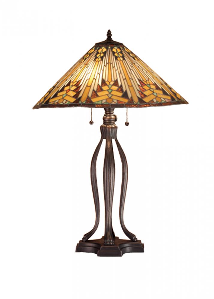 31"H NUEVO Mission Table Lamp