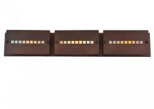 Meyda Green 106315 - 36" Wide Moss Creek Stepping Stone 3 Light Vanity Light