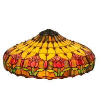 Meyda Green 11078 - 22" Wide Colonial Tulip Shade