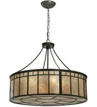 Meyda Green 112438 - 24" Wide Glendale Mission Inverted Pendant