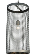 Meyda Green 136216 - 12"W Cilindro Cage Pendant