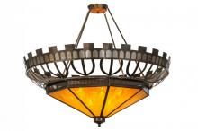 Meyda Green 141049 - 55"W Davis Street Inverted Pendant