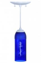 Meyda Green 143518 - 5" Wide Coastal Collection Anchor Wine Bottle Mini Pendant