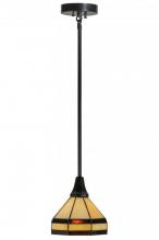 Meyda Green 145363 - 8" Wide Topridge Mini Pendant