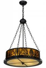Meyda Green 153800 - 22"W Mountain Pine Inverted Pendant