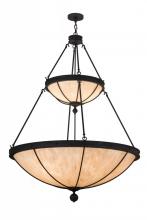 Meyda Green 156868 - 48" Wide Freya 2 Tier Inverted Pendant
