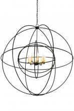 Meyda Green 175340 - 60" Wide Atom Enerjisi 8 Light Chandelier