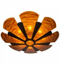 Meyda Green 197621 - 60" Wide Metro Fusion Elite Semi-Flushmount