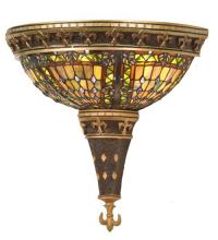 Meyda Green 19819 - 18"W Fleur-de-lis Wall Sconce.604