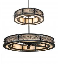 Meyda Green 202725 - 72" Wide Telluride Magic Mountains Chandel-Air