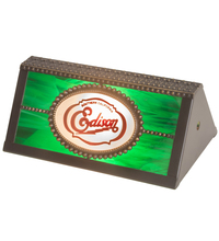 Meyda Green 212839 - 9" Long Personalized Edison Southern California Banker's Shade