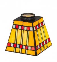 Meyda Green 23850 - 5" Square Prairie Corn Shade