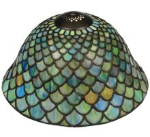 Meyda Green 23953 - 12" Wide Tiffany Fishscale Shade