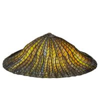 Meyda Green 28863 - 24"W Tiffany Lotus Leaf Shade