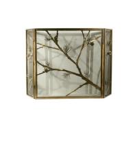 Meyda Green 71075 - 62"W X 40"H Lone Pine Fireplace Screen