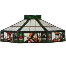 Meyda Green 81446 - 24" Wide Poker Face Shade
