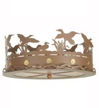 Meyda Green 81509 - 16" Wide Ducks in Flight Fan Light