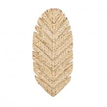 Varaluz 901K03FGN - Banana Leaf 3-Lt Sconce - French Gold/Natural Seagrass