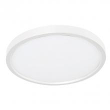 ASD Lighting ASD-MPR-7D15CC-WH-6PACK - ASD LED Round Surface Mini Panel 7" 15W 120V CCT Selectable 3000/4000/5000K Dimmable White ETL E