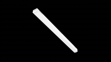 ASD Lighting ASD-LSF7A-8A90-EM - ASD LED Striplight Fixture with Q-base 8feet Power Adjustable 65/75/90W 120-277V CCT Selectable 3500