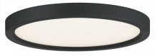 ASD Lighting ASD-MPR-9D18BK - ASD LED Edge Lit Panel Round 9 inch 18W 120V Triac 2700/3000/4000/5000/6000K Black ETL
