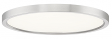 ASD Lighting ASD-MPR-12D24NK - ASD LED Edge Lit Panel Round 12 inch 24W 120V Triac 2700/3000/4000/5000/6000K Nickel ETL