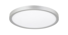 ASD Lighting ASD-MPR-9D18NK - ASD LED Edge Lit Panel Round 9inch 18W 120V Triac 2700/3000/4000/5000/6000K Nickel ETL