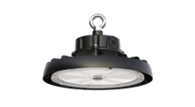 ASD Lighting ASD-UHB2A-ST-150BK - ASD LED UFO High Bay with Q-base 100/120/150W 120-277V 0-10V Dimmable 170lm/W 3000/4000/5000K with 6