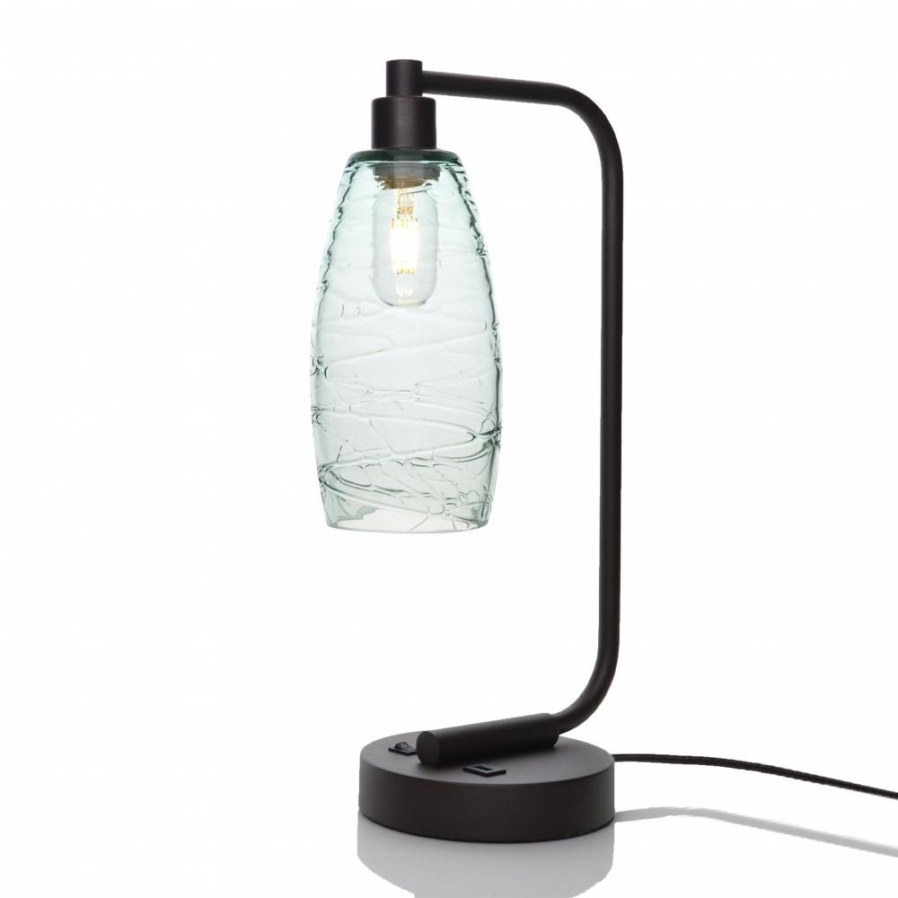 147 Spun: Table Lamp - Eco Clear / Dark Bronze