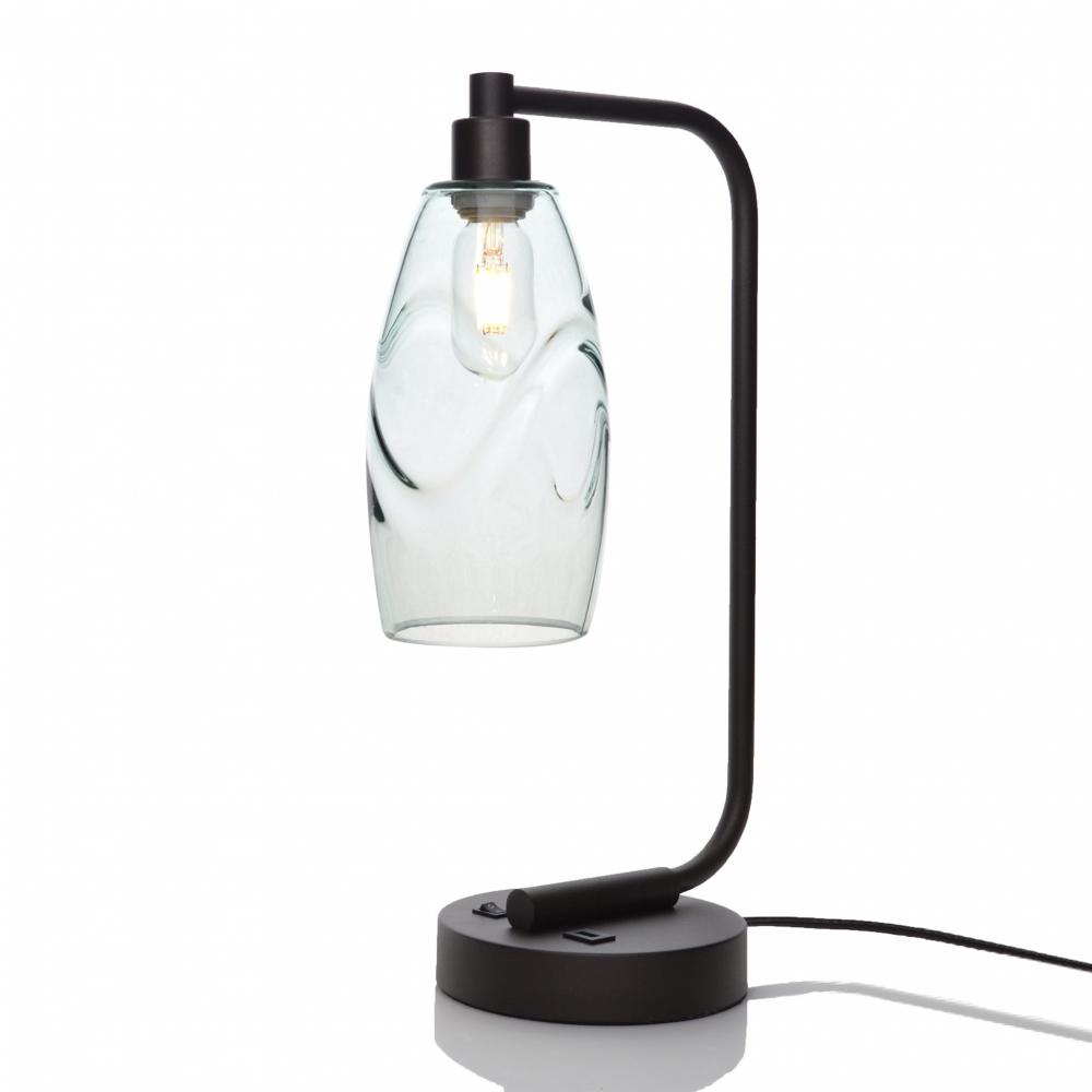 147 Swell: Table Lamp - Eco Clear / Dark Bronze