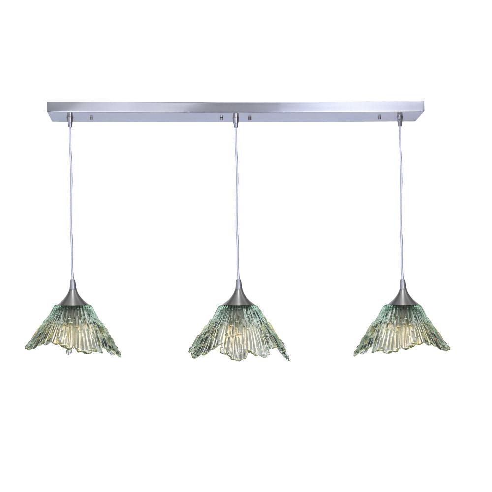 212 Summit: 3 Pendant Linear Chandelier