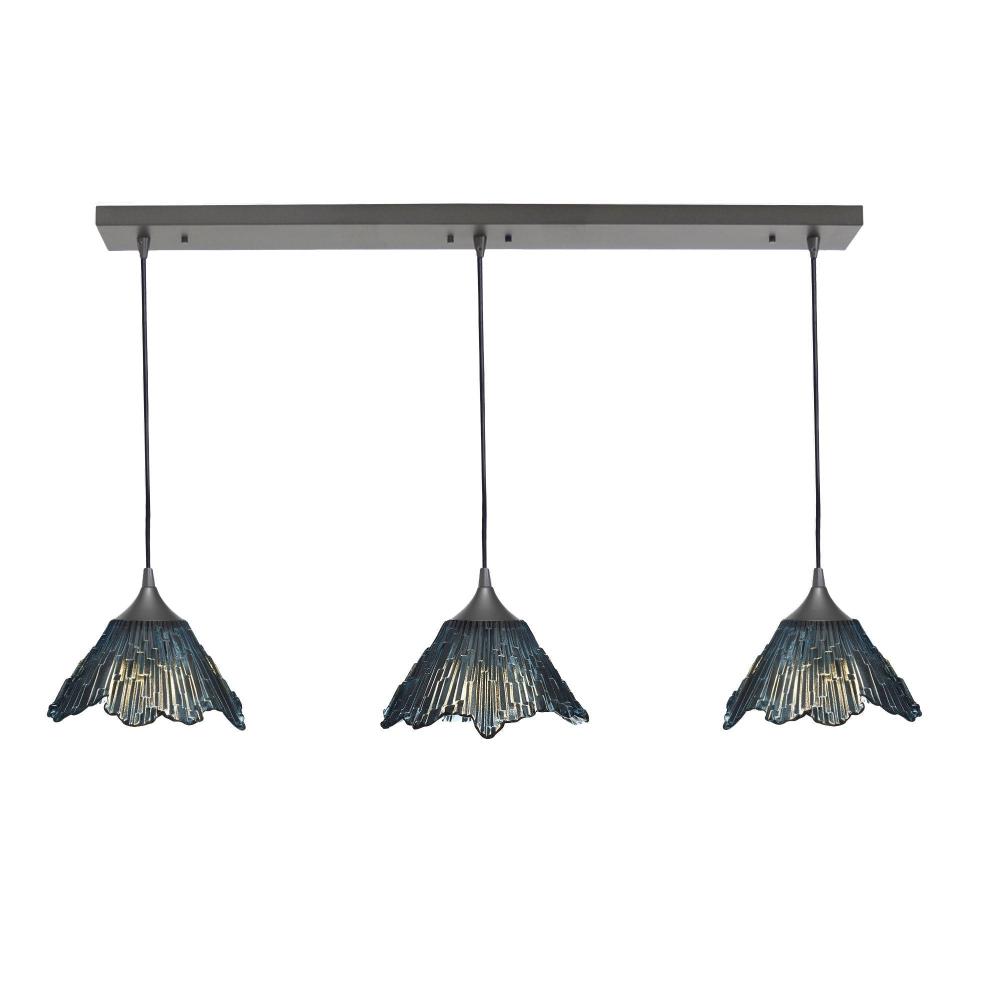 212 Summit: 3 Pendant Linear Chandelier